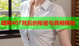 暗网407背后的秘密与真相揭秘