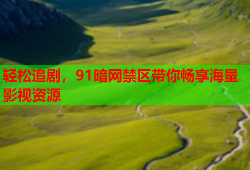 轻松追剧，91暗网禁区带你畅享海量影视资源