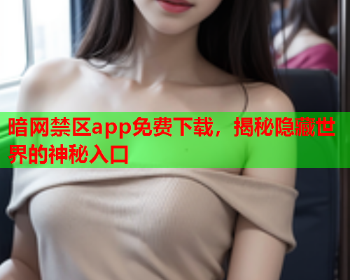 暗网禁区app免费下载，揭秘隐藏世界的神秘入口