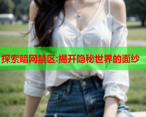 探索暗网禁区:揭开隐秘世界的面纱