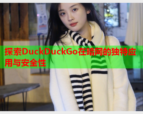 探索DuckDuckGo在暗网的独特应用与安全性