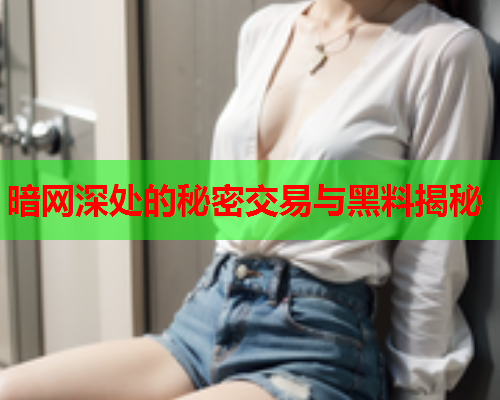 暗网深处的秘密交易与黑料揭秘