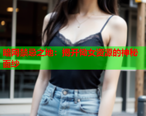 暗网禁忌之地：揭开恸女资源的神秘面纱