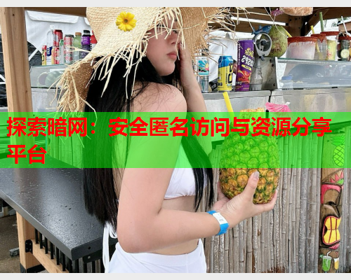 探索暗网：安全匿名访问与资源分享平台